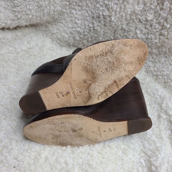 Corso Como Brown Lexy' Wedge Bootie sz 8.5 - Picture 7 of 9